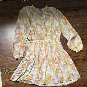 Current Air Multicolor Long Sleeve Dress